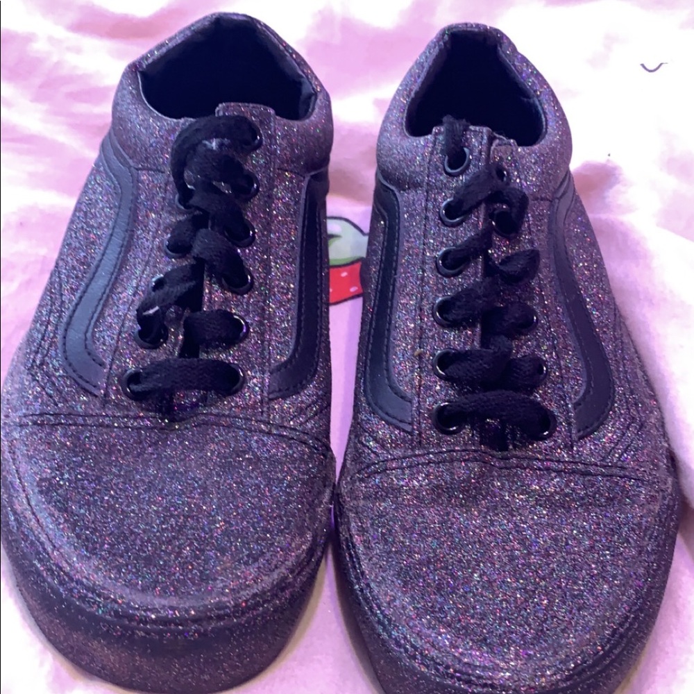Galaxy Sparkle Vans